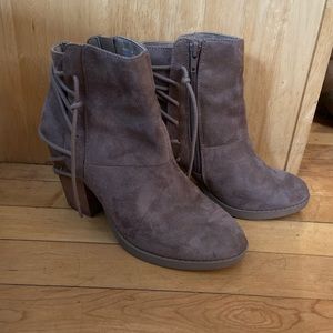 Charlotte Russe Lace-Up Boots